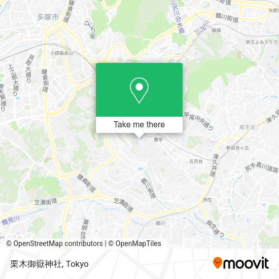 栗木御嶽神社 map