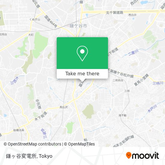 鎌ヶ谷変電所 map