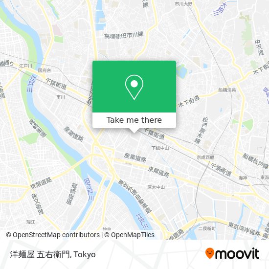 洋麺屋 五右衛門 map