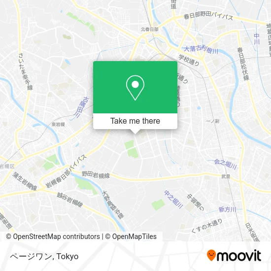 ページワン map