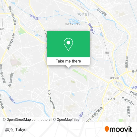 黒沼 map