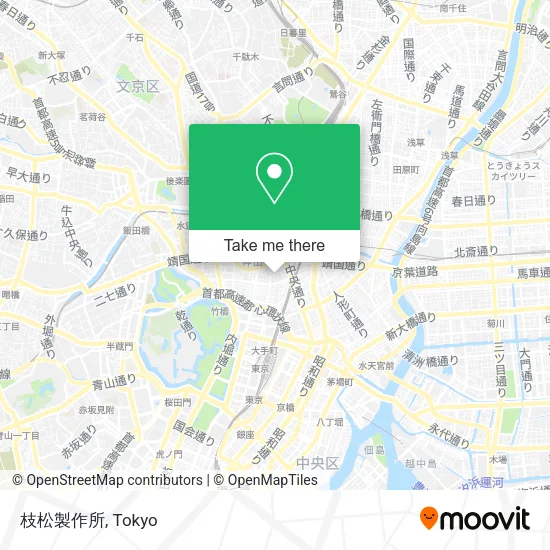 枝松製作所 map