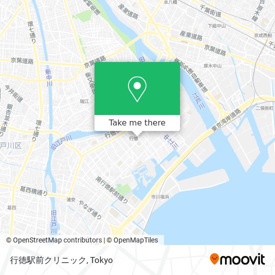 行徳駅前クリニック map