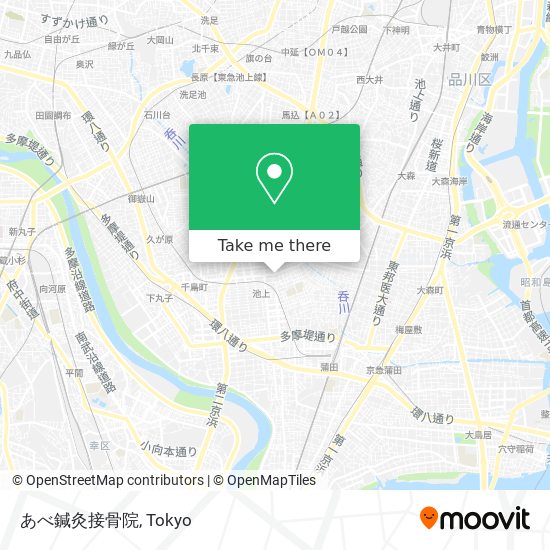 あべ鍼灸接骨院 map