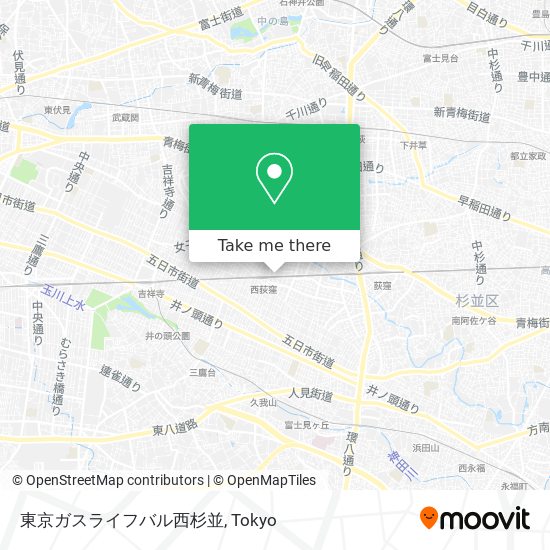 東京ガスライフバル西杉並 map