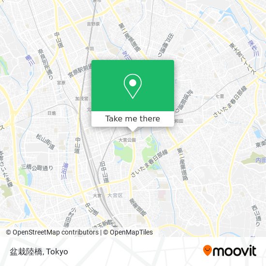 盆栽陸橋 map