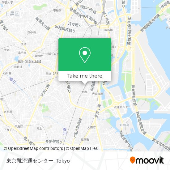 東京靴流通センター map
