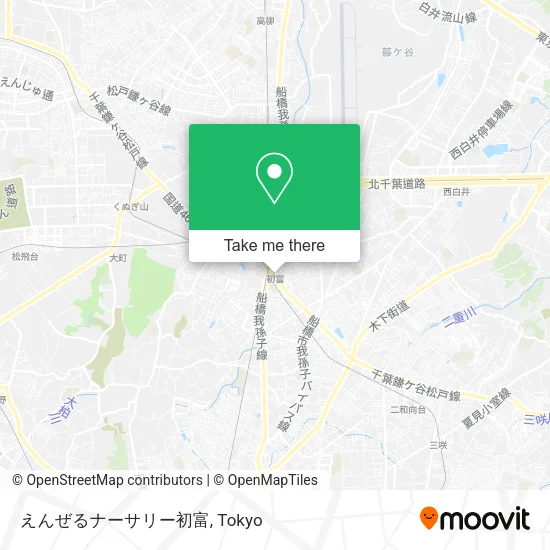 えんぜるナーサリー初富 map
