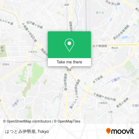 はつとみ伊勢屋 map