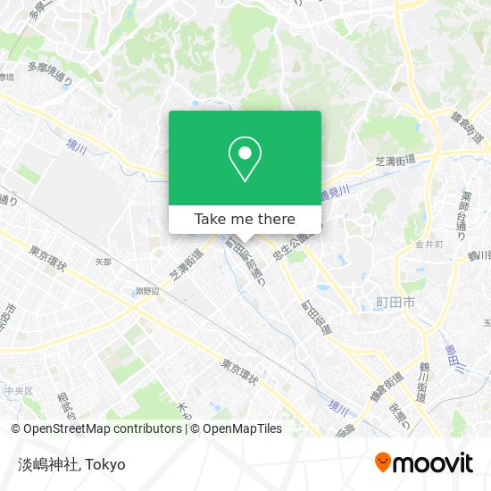 淡嶋神社 map