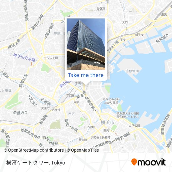 横濱ゲートタワー map