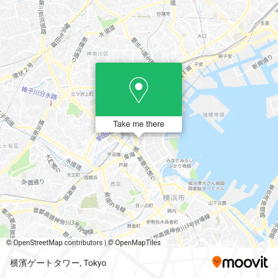 横濱ゲートタワー map