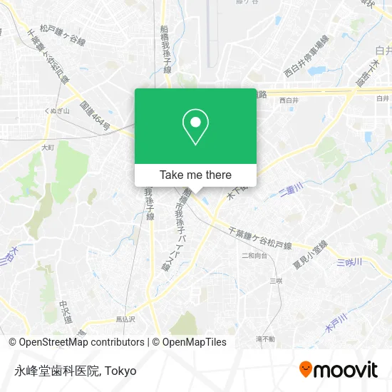 永峰堂歯科医院 map