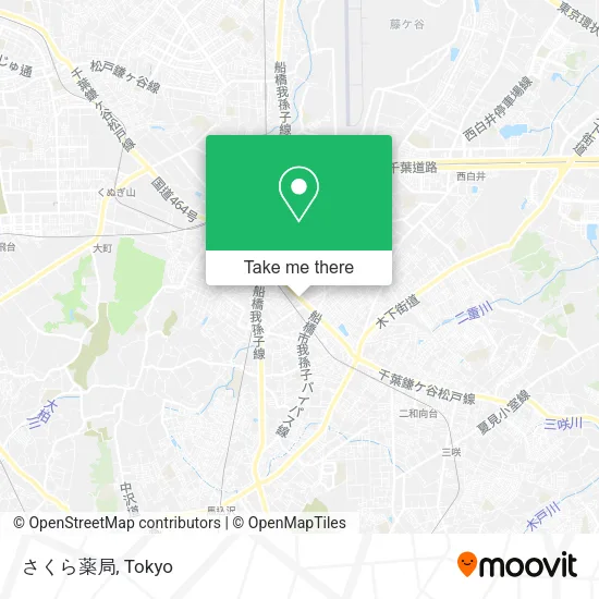 さくら薬局 map