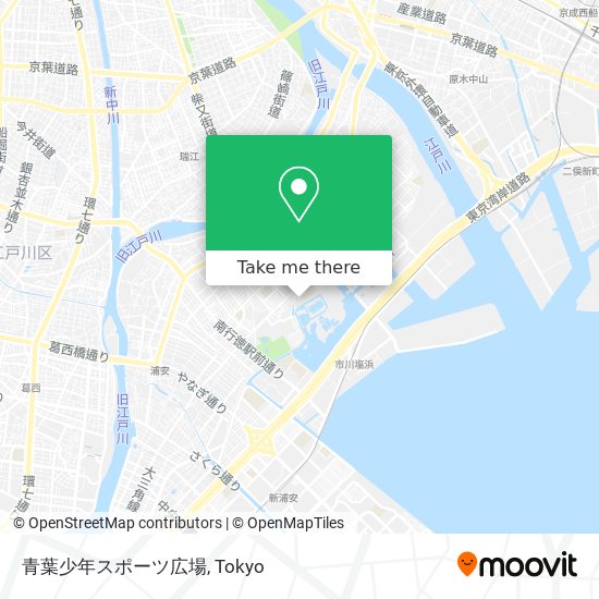 青葉少年スポーツ広場 map