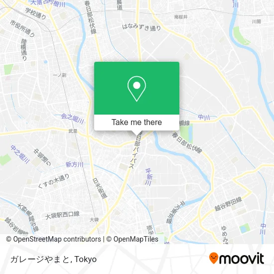 ガレージやまと map