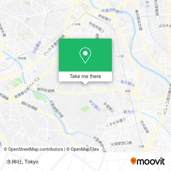 水神社 map