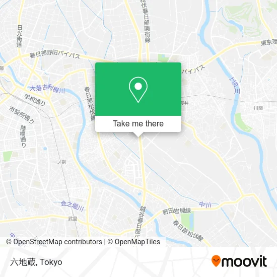 六地蔵 map