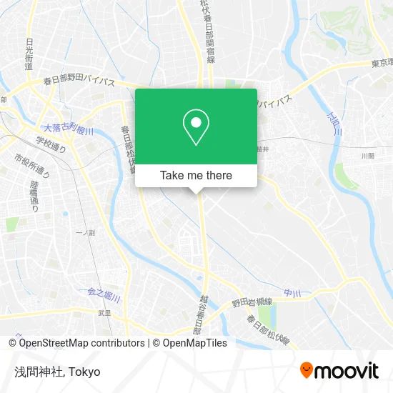 浅間神社 map