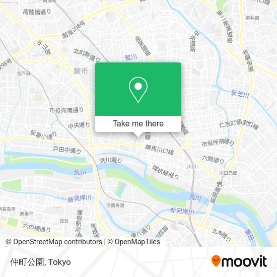 仲町公園 map