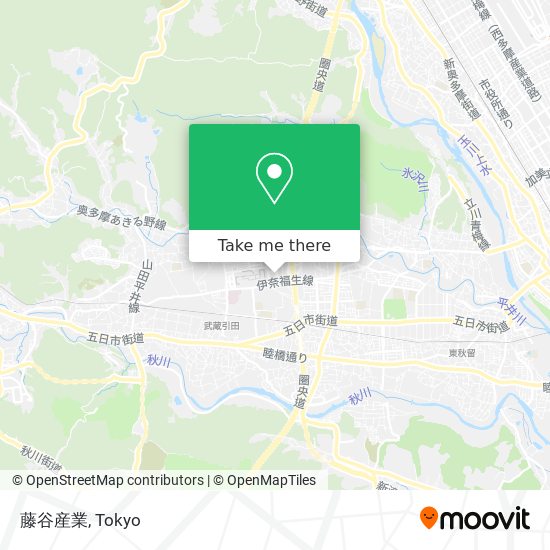 藤谷産業 map