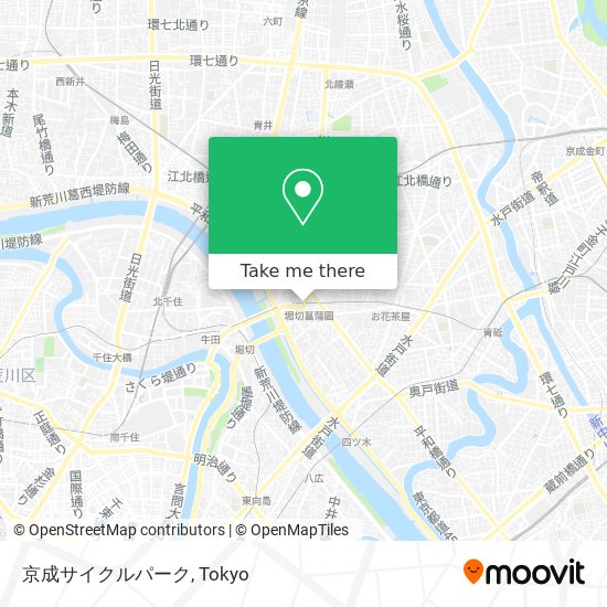 京成サイクルパーク map