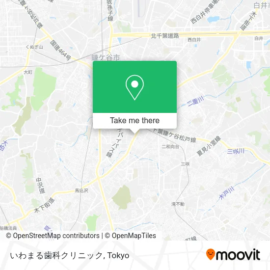いわまる歯科クリニック map