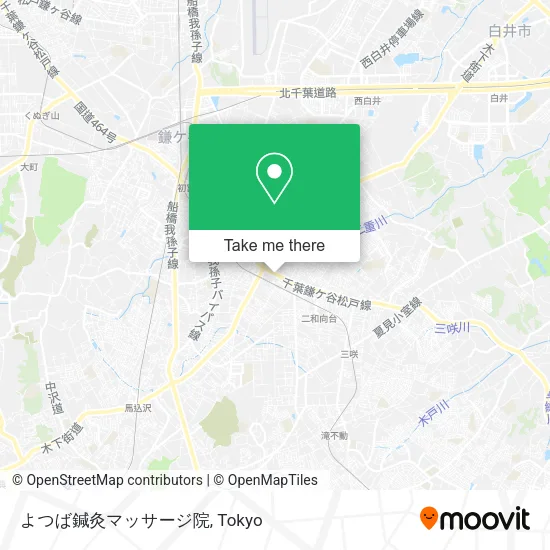 よつば鍼灸マッサージ院 map