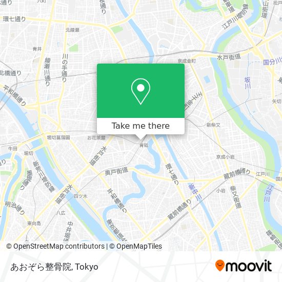 あおぞら整骨院 map