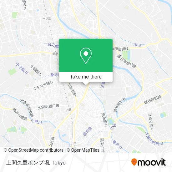 上間久里ポンプ場 map