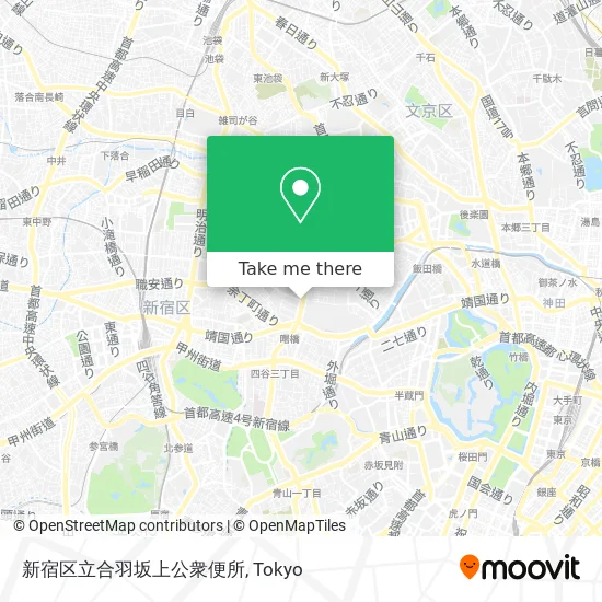 新宿区立合羽坂上公衆便所 map