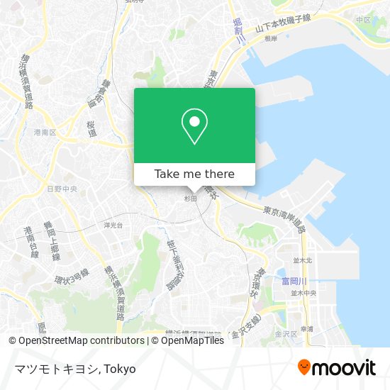 マツモトキヨシ map