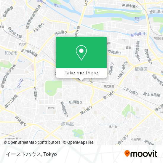 イーストハウス map