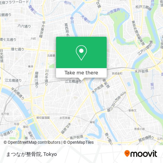 まつなが整骨院 map