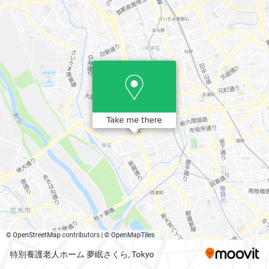 特別養護老人ホーム 夢眠さくら map