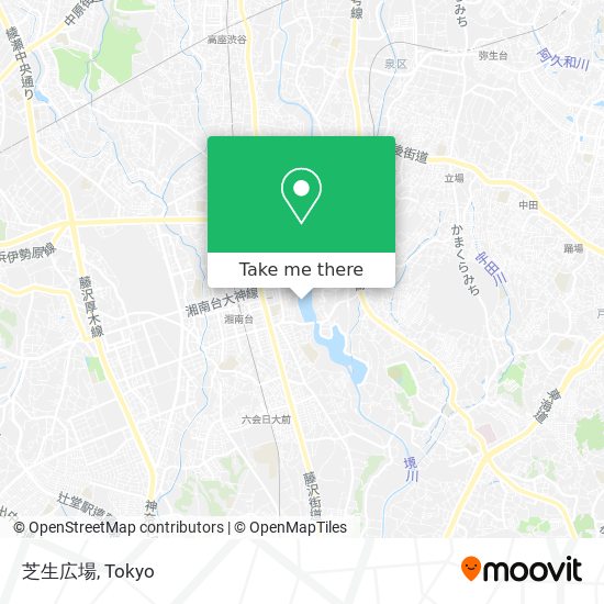 芝生広場 map