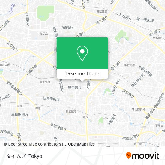 タイムズ map