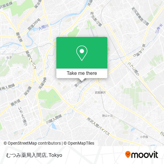 むつみ薬局入間店 map