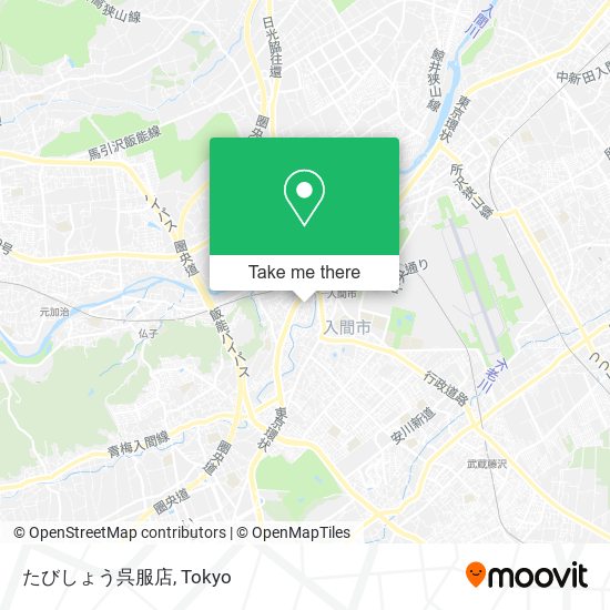 たびしょう呉服店 map