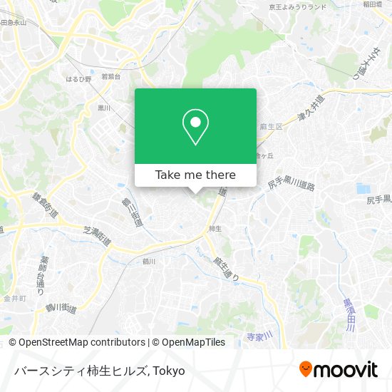 バースシティ柿生ヒルズ map