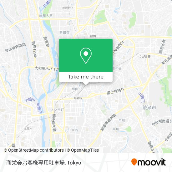 商栄会お客様専用駐車場 map