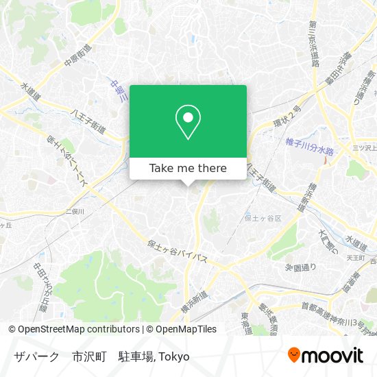 ザパーク　市沢町　駐車場 map
