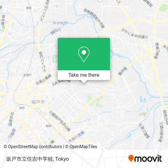 坂戸市立住吉中学校 map