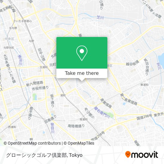 グローシックゴルフ倶楽部 map