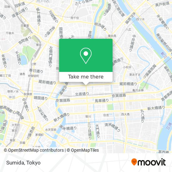 Sumida map
