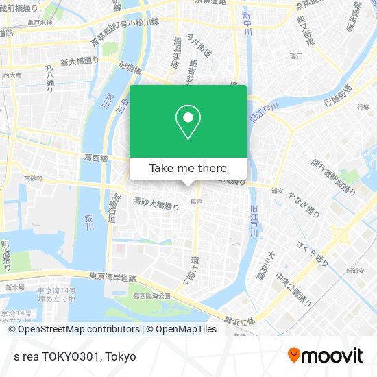 s rea TOKYO301 map