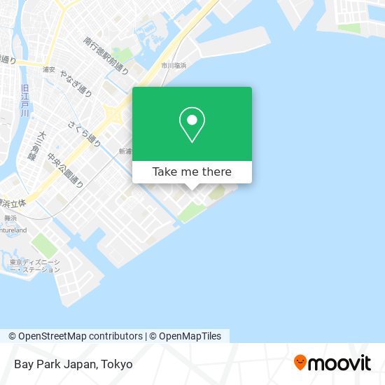 Bay Park Japan map