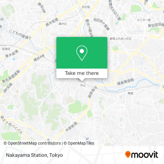 Nakayama Station map