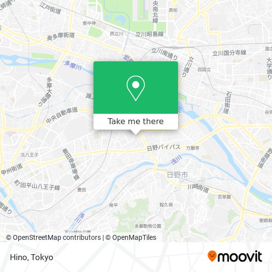 Hino map