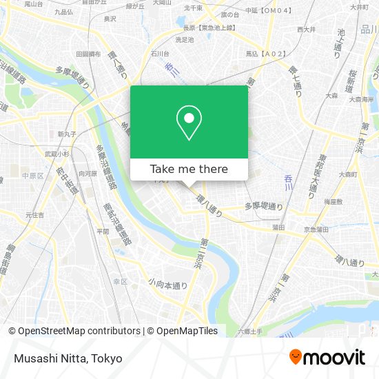 Musashi Nitta map